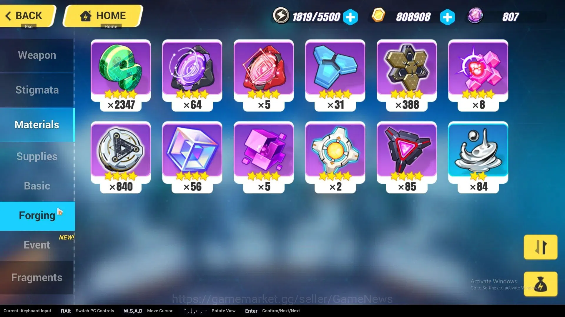 Honkai Impact 3rd Accounts SEA Lv80|3,4K Crystal|Kiana Kaslana Ba-Dum FWS 3/4 image 10