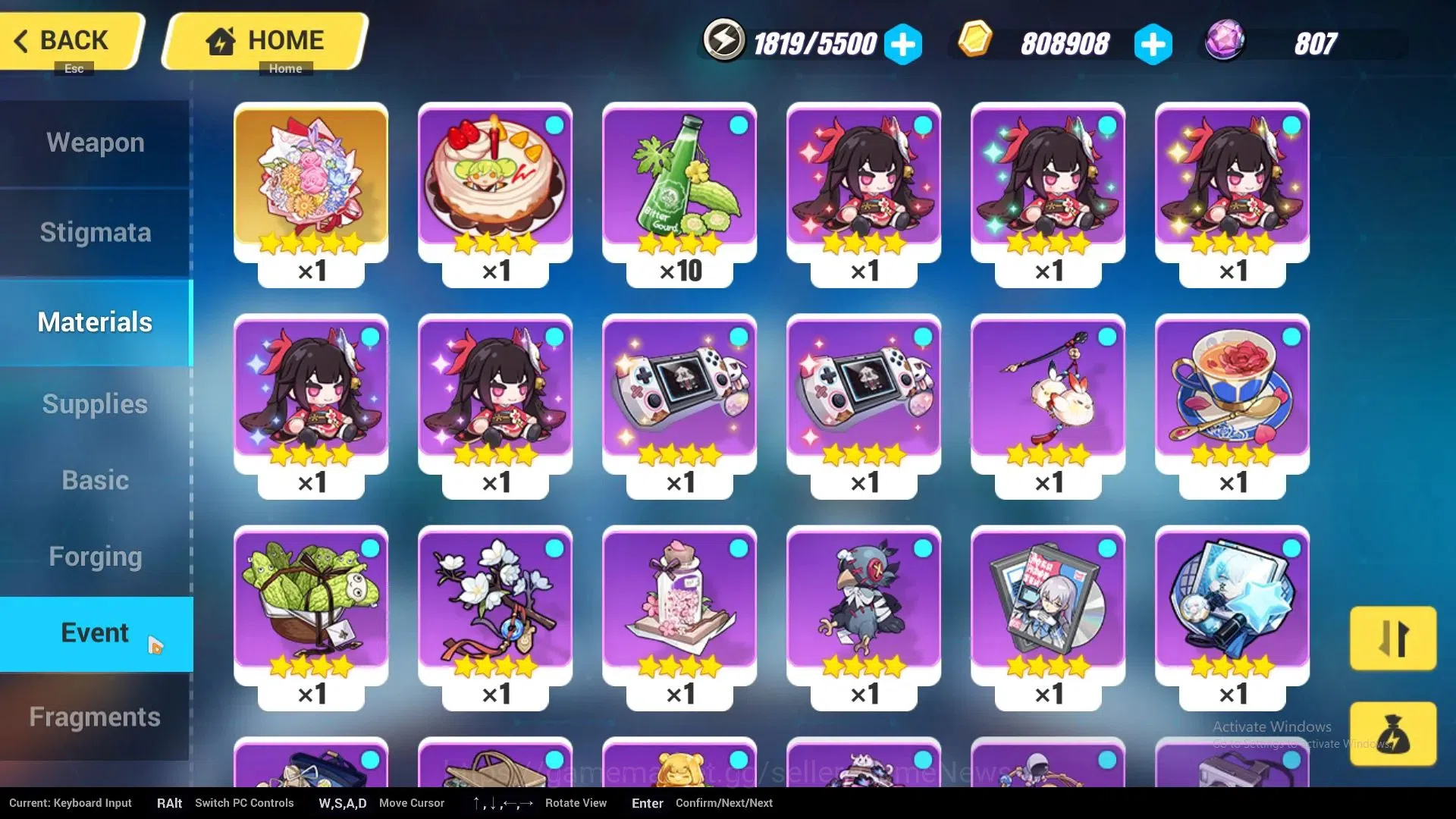 Honkai Impact 3rd Accounts SEA Lv80|3,4K Crystal|Kiana Kaslana Ba-Dum FWS 3/4 image 11