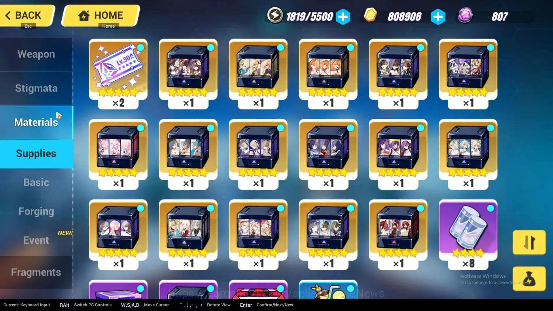 Honkai Impact 3rd Accounts SEA Lv80|3,4K Crystal|Kiana Kaslana Ba-Dum FWS 3/4 image 8