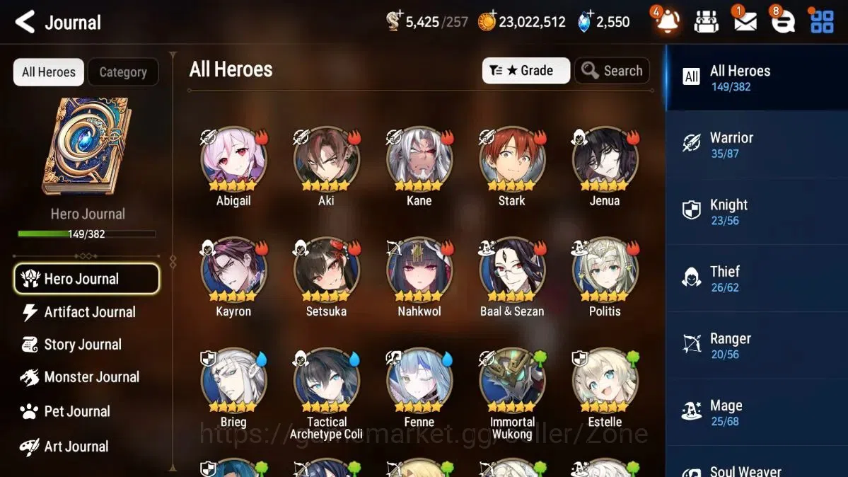 Epic Seven Accounts Limited Hero Global|7 ML(LCermia,Taeyou,Yufine,Harsetti,Luluca,DD Ray)|Bless ON|SS 2.5K|Stove(ES785Z) 2