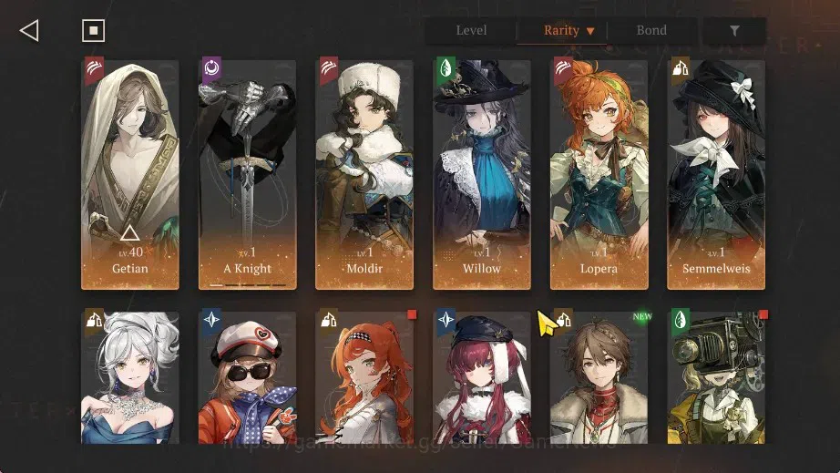 Reverse: 1999 Accounts GLOBAL|Lv 52|20(*6 Crew)(6 Limit)|[(Paper HeronP5, image 5