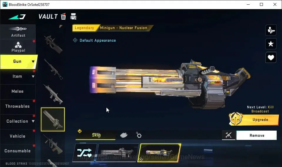 Blood Strike Accounts ASIA|Starter|Melee ULTRA Talon Knife-Sactum|5 Lege image 5