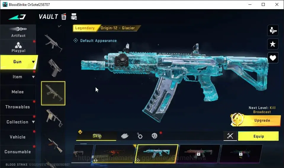 Blood Strike Accounts ASIA|Starter|Melee ULTRA Talon Knife-Sactum|5 Lege image 7