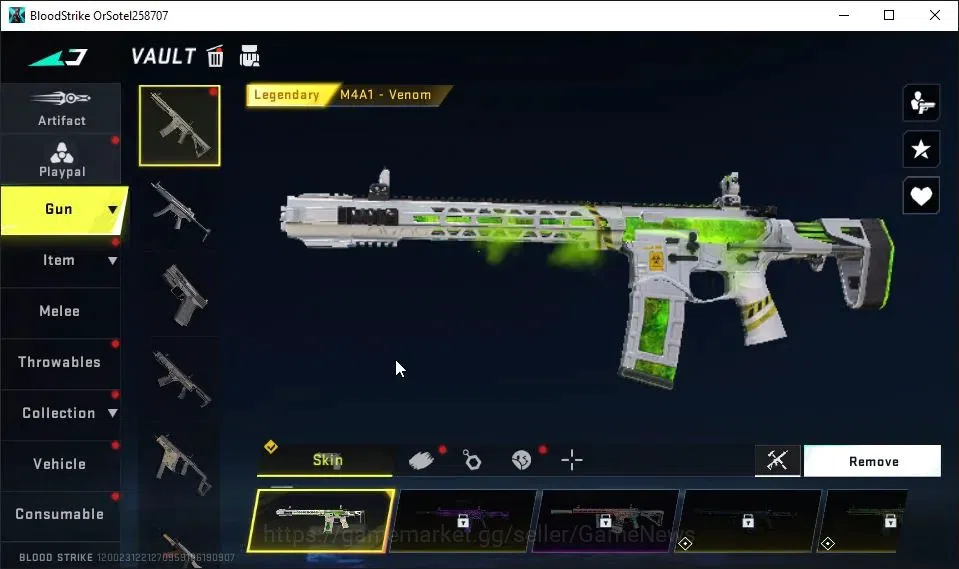 Blood Strike Accounts ASIA|Starter|Melee ULTRA Talon Knife-Sactum|5 Lege image 8