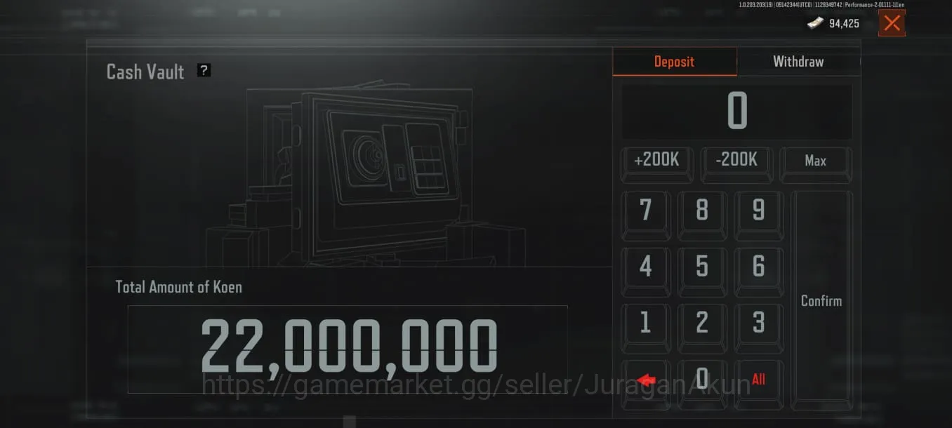 Arena Breakout Accounts SV 29,5M Koen 22M|5050 BOND|Many Skins (Night AK12 image 3
