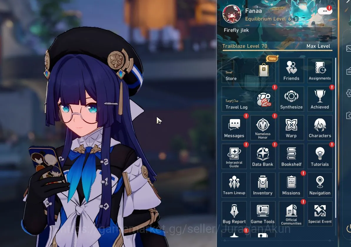 Honkai Star Rail Accounts Mid Game ASIA [TL70] 10 limited (Castorice, Ruan Mei, Robin, Huo Huo, Etc ) (Amphoreus) |Take 3