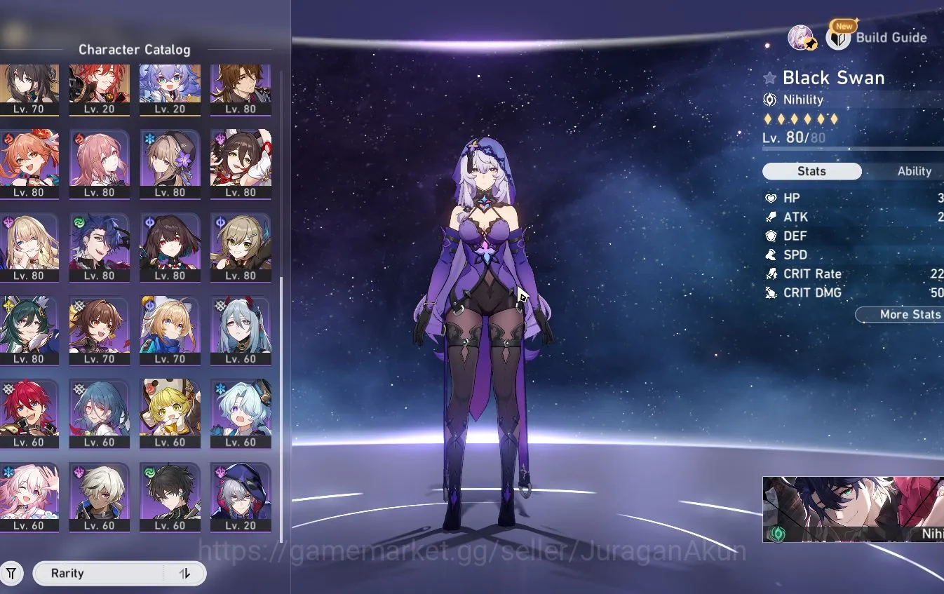 Honkai Star Rail Accounts Mid Game ASIA [TL70] 10 limited (Castorice, Ruan Mei, Robin, Huo Huo, Etc ) (Amphoreus) |Take 4