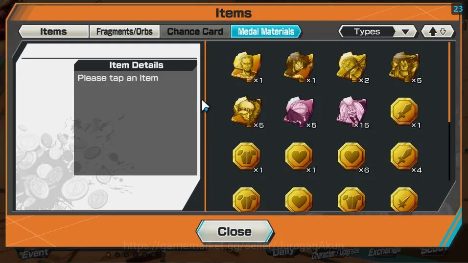 One Piece Bounty Rush Accounts Mid-Tier Global| 4 META EX | Daimyo Oden, The Strongest Kaido, Onigashima Oiran, HP Linlin 10