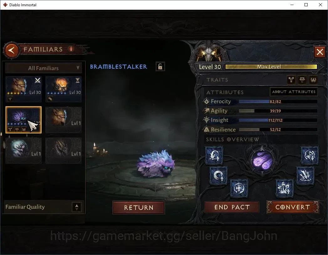Diablo Immortal Accounts High-End OCE - Azmodan| 60 (431) Necromancer-Slayer | CR 29k | Reso 465 | Hell 3 | Varog Lv 30 (*4 12