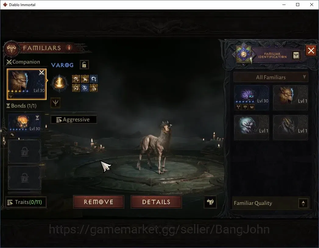 Diablo Immortal Accounts High-End OCE - Azmodan| 60 (431) Necromancer-Slayer | CR 29k | Reso 465 | Hell 3 | Varog Lv 30 (*4 9