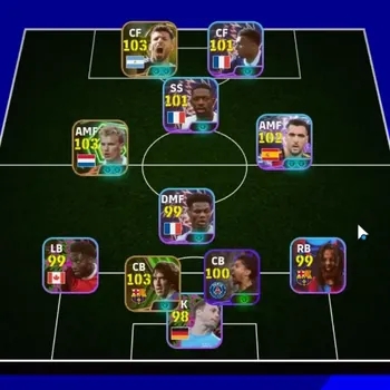 eFootball Accounts Legends & Iconic Players Android|Team Pack France|5 Epic Carles Puyol,Sergio Aguero,Dennis Bergkamp|3