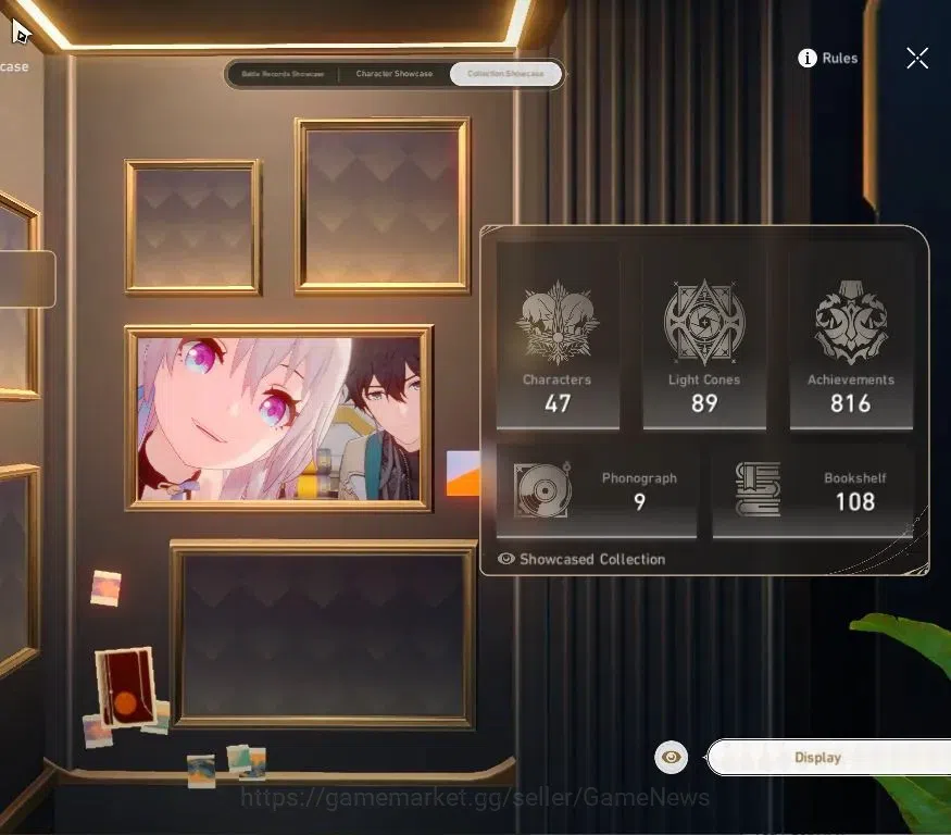 Honkai Star Rail Accounts Others Asia|TL 70|19 Limited|(Castorice,The 3