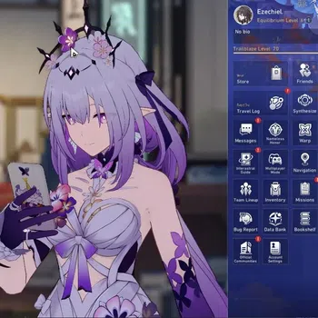 Honkai Star Rail Accounts Others Asia|TL 70|19 Limited|(Castorice,The