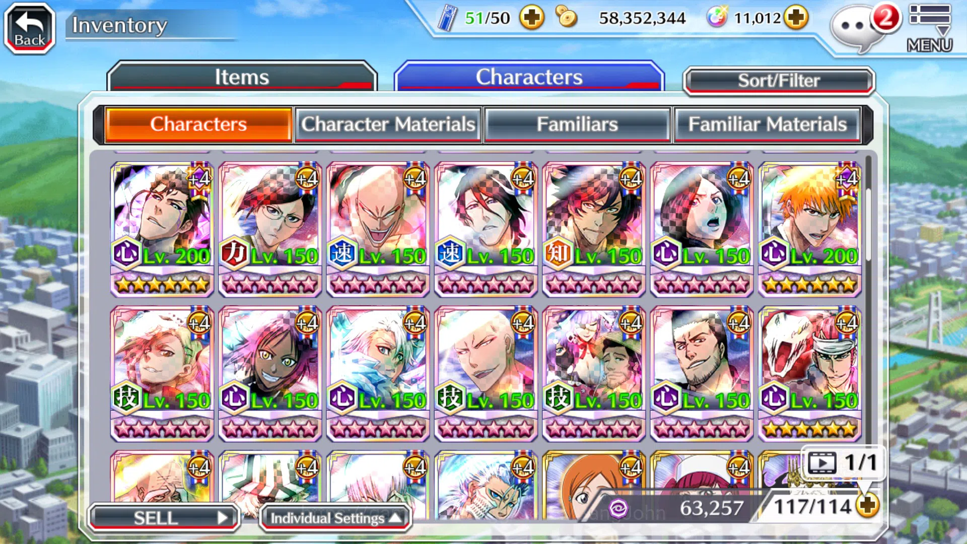 Bleach: Brave Souls Accounts Others GLOBAL]6K Orb+Fresh All Story|OrihimeFUTURE,RukiaJapanParasolEtc|KlabID|RA533B 9