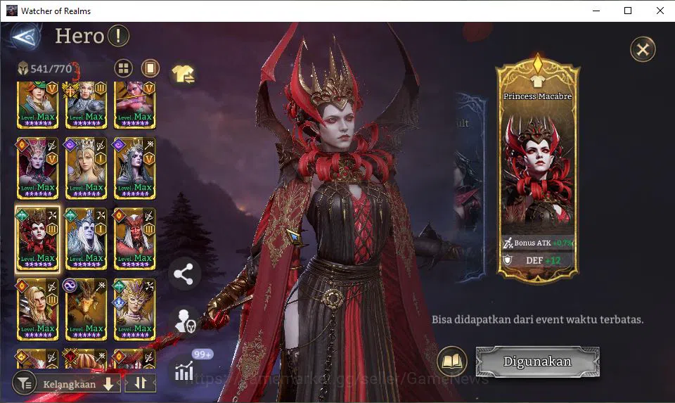 Watcher of Realms Accounts GLOBAL 60x|14M Power|3,5K W-Gold|15 Lord[ValderonA image 6