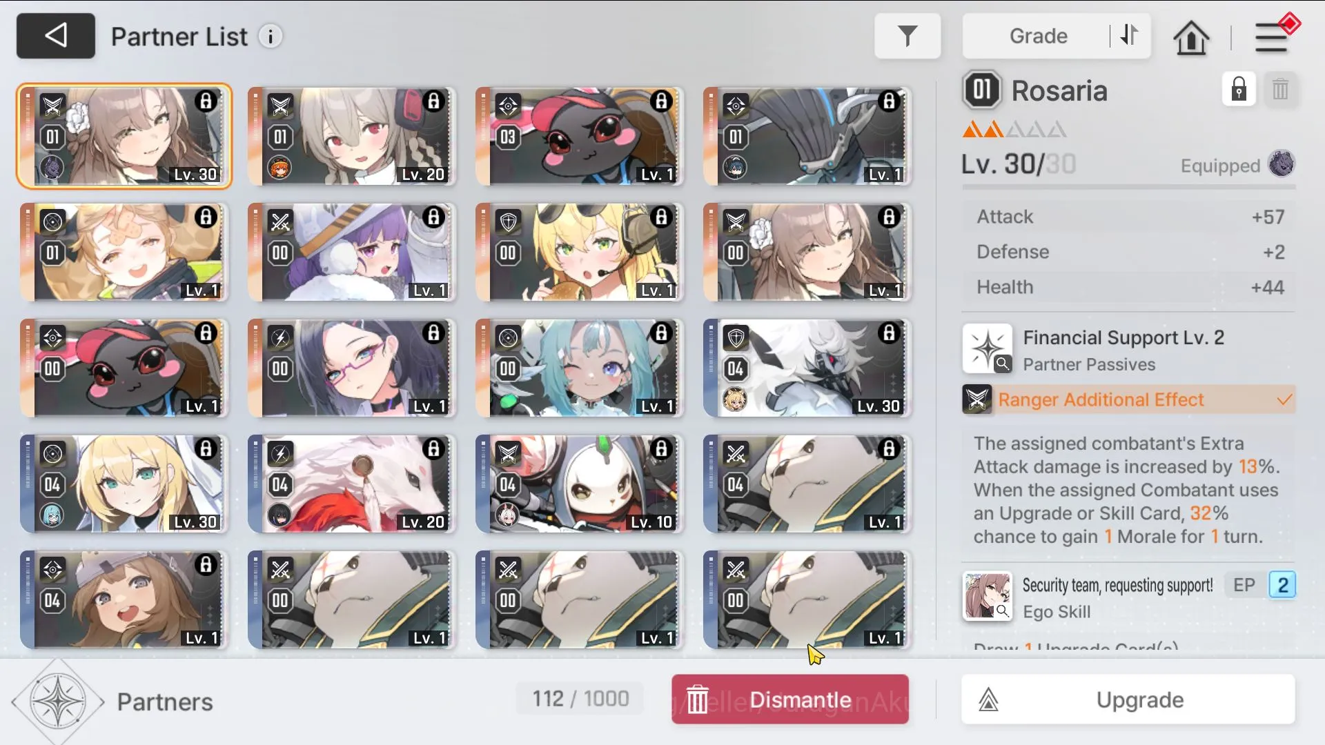 Chaos Zero Nightmare Accounts GLOBAL Lv33|7SSR(Magna M2,Hugo M1,Chizuru)10SR(Selena M6,Tressa M6,Mika M5,Beryl M5)1,1K 4
