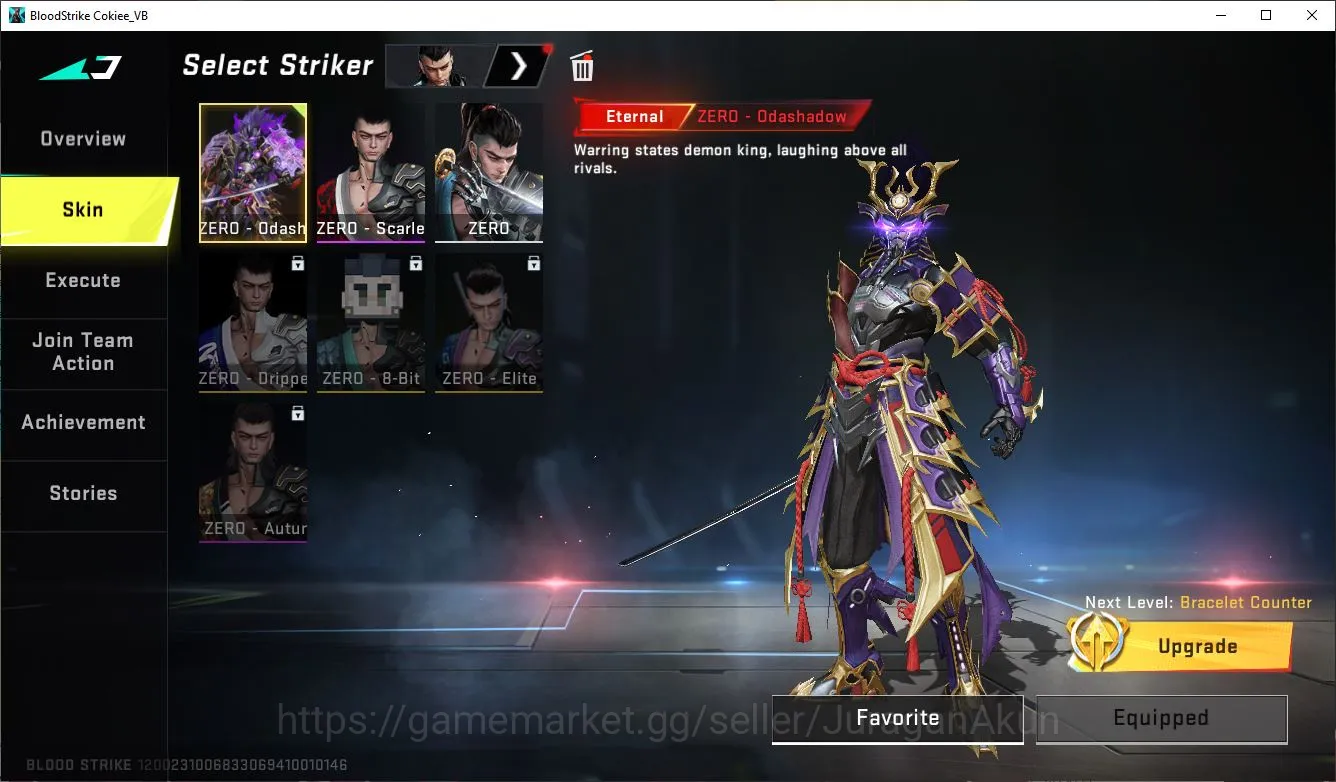 Blood Strike Accounts ASIA| Eternal ZERO|6 Ultra[Origin12,Vector,INP9,AU image 5