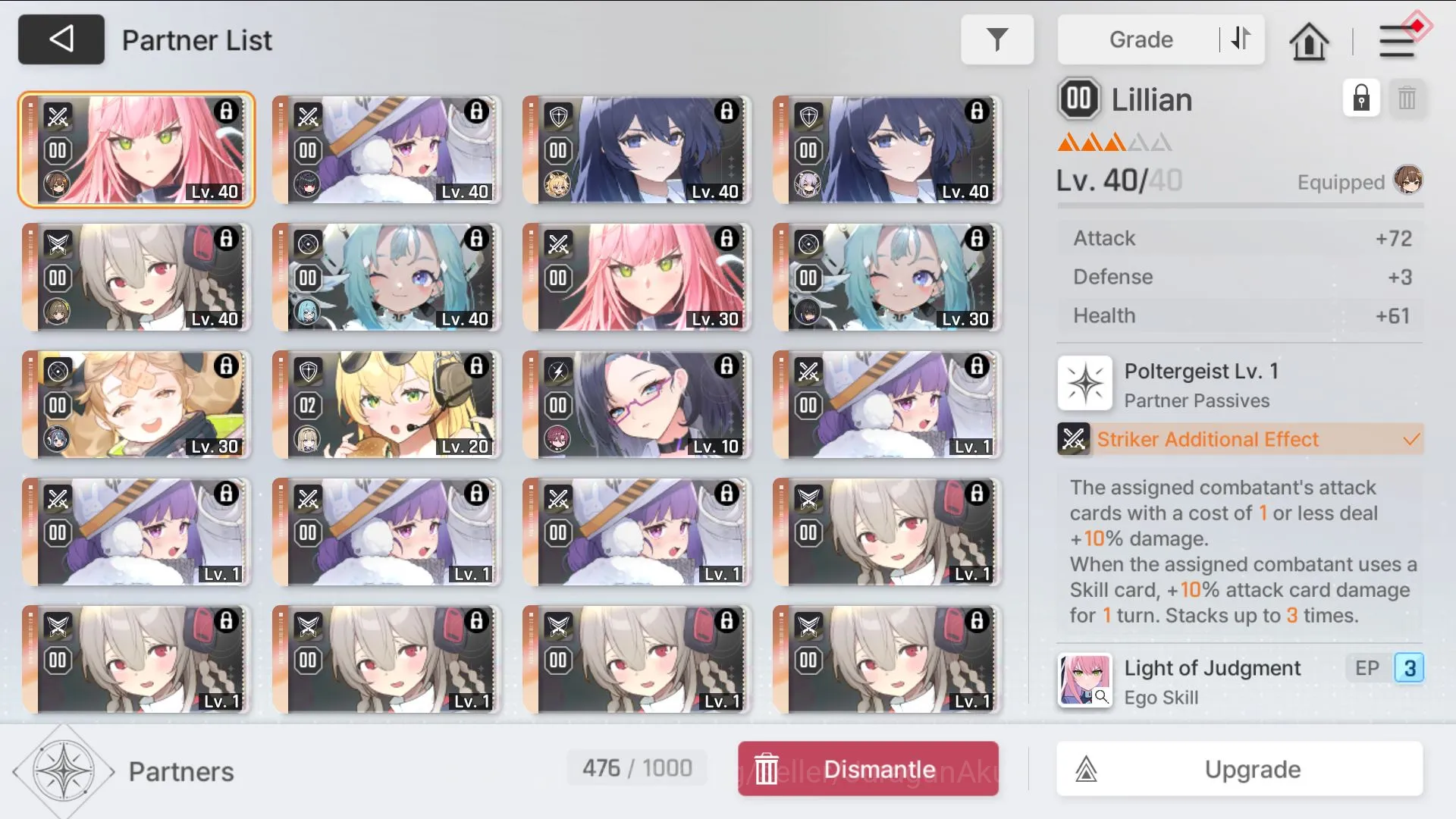 Chaos Zero Nightmare Accounts GLOBAL Lv42|9 SSR(Yuki,Rin,Haru,Khalipe,renoa)10SR image 3
