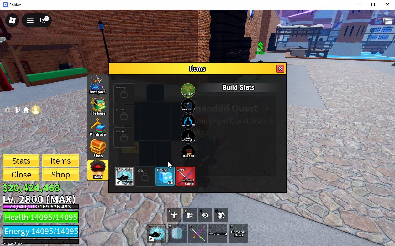 Roblox Accounts Blox Fruit| Lv 2800| Angel V4| 2 Myth WP (Cursed D image 7