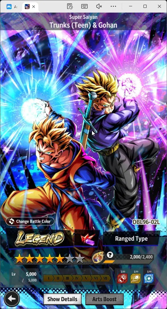 Dragon Ball Legends Accounts High-End Android | Lvl 153|15.4M Total Power|3 LR|4 UL|LR Broly Fury,SSG 8