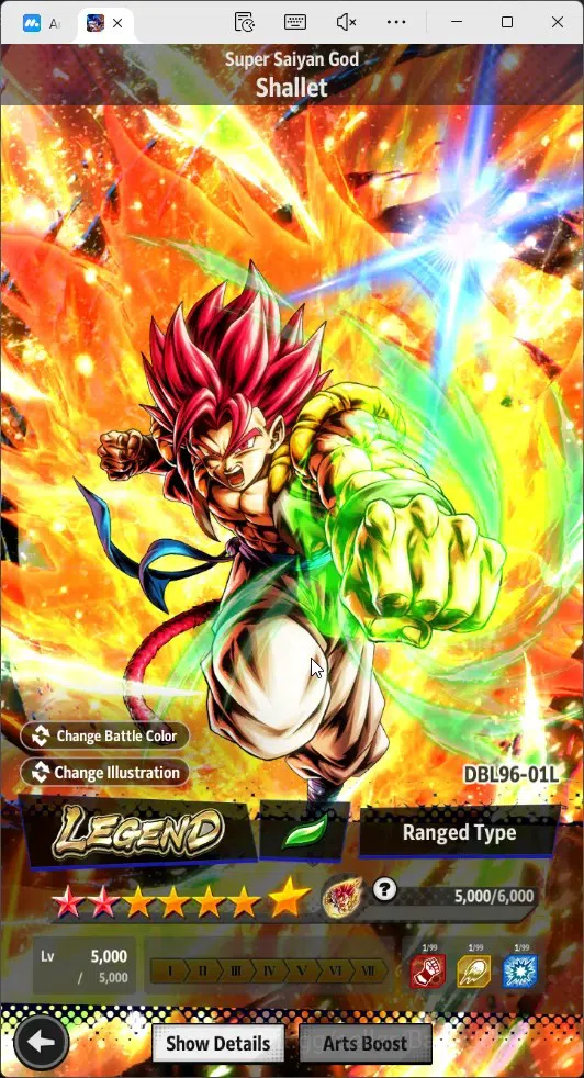 Dragon Ball Legends Accounts High-End Android | Lvl 153|15.4M Total Power|3 LR|4 UL|LR Broly Fury,SSG 9