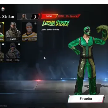 Blood Strike Accounts Collab Skin Asia|Collab Lucha Strike Mr Iguana|4 Ultra [Spike-TwiLight