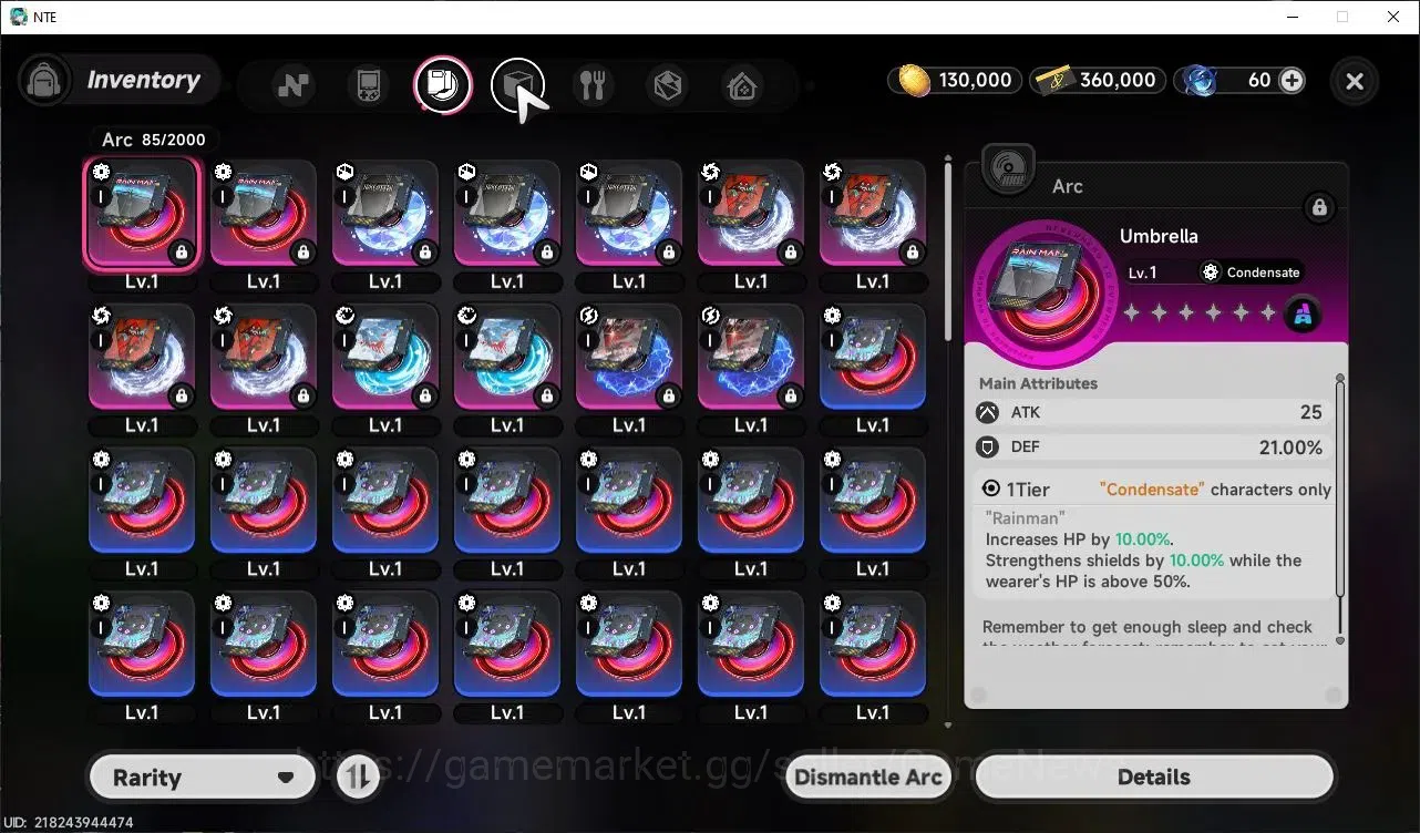 Neverness to Everness Accounts Global SEA |HL 3| 4 SSR Jiuyuan, Baicang, Sakiri,  image 10