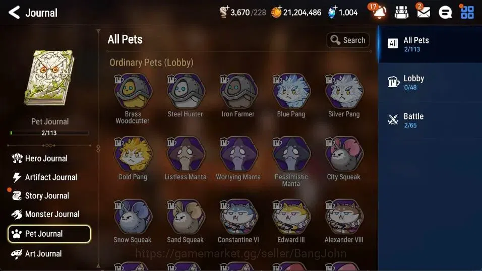 Epic Seven Accounts Global | 3 ML(Lionheart Cermia,A Yufine,BW Iseria) image 17