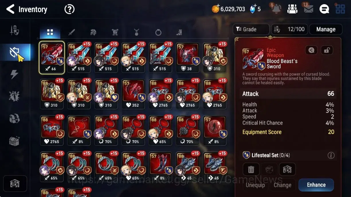 Epic Seven Accounts GLOBAL Unverif|3 ML [Salome,Astromancer Elena,SoT image 10