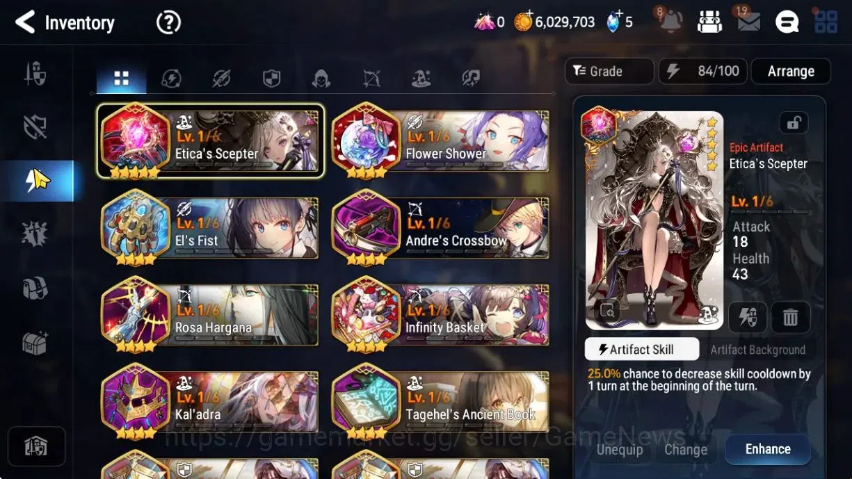 Epic Seven Accounts GLOBAL Unverif|3 ML [Salome,Astromancer Elena,SoT image 11
