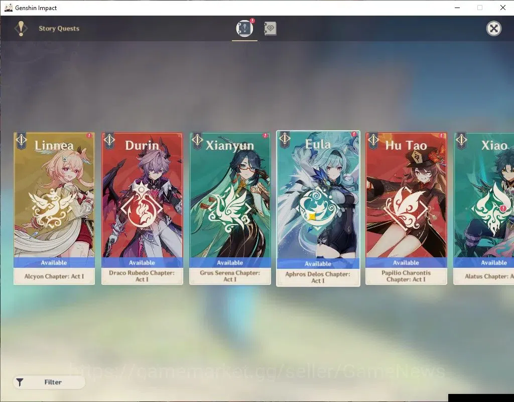 Genshin Impact Accounts ASIA|AR 52|3Limited +3(*5Weapon)|Xiao+Sign,Neuvill image 11