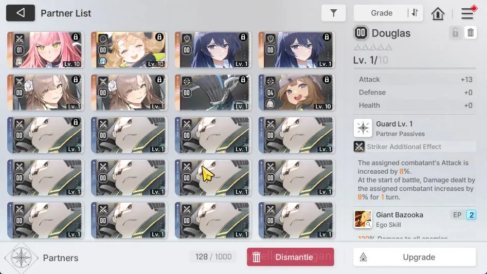 Chaos Zero Nightmare Accounts GLOBAL|Lv 12|Starter|3 SSR (Haru,Luke,Renoa) + 9 SR (AmirM2,BerylM2,MikaM3,Etc) + 7 SR 3