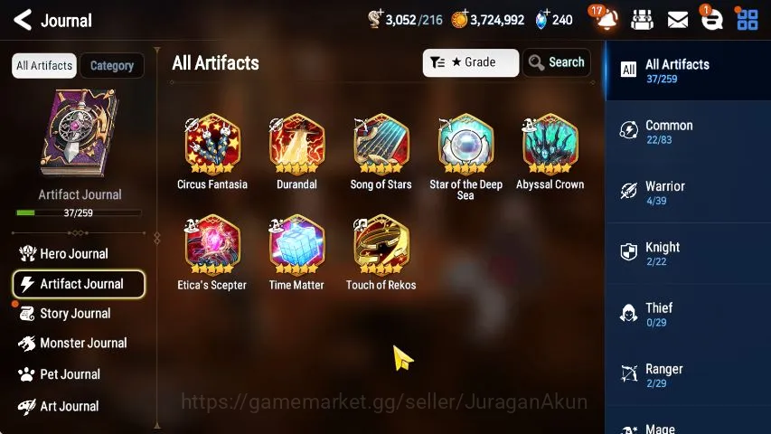 Epic Seven Accounts Starter Global Unverif|Best Starter|6 ML(LW Peira,Aravi,Har setti,etc)Limited Festive Eda,Frida,etc|POH 4