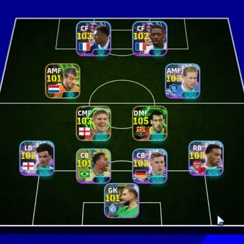 eFootball Accounts Legends & Iconic Players Android|NatonalTeamPack France2026|14 Epic