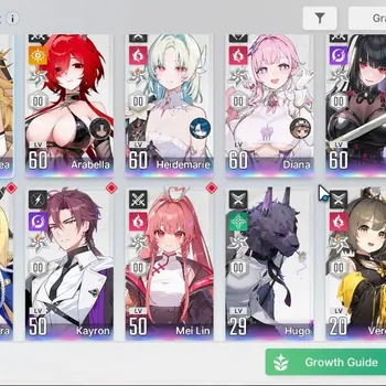 Chaos Zero Nightmare Accounts GLOBAL|Lv 54|13 SSR