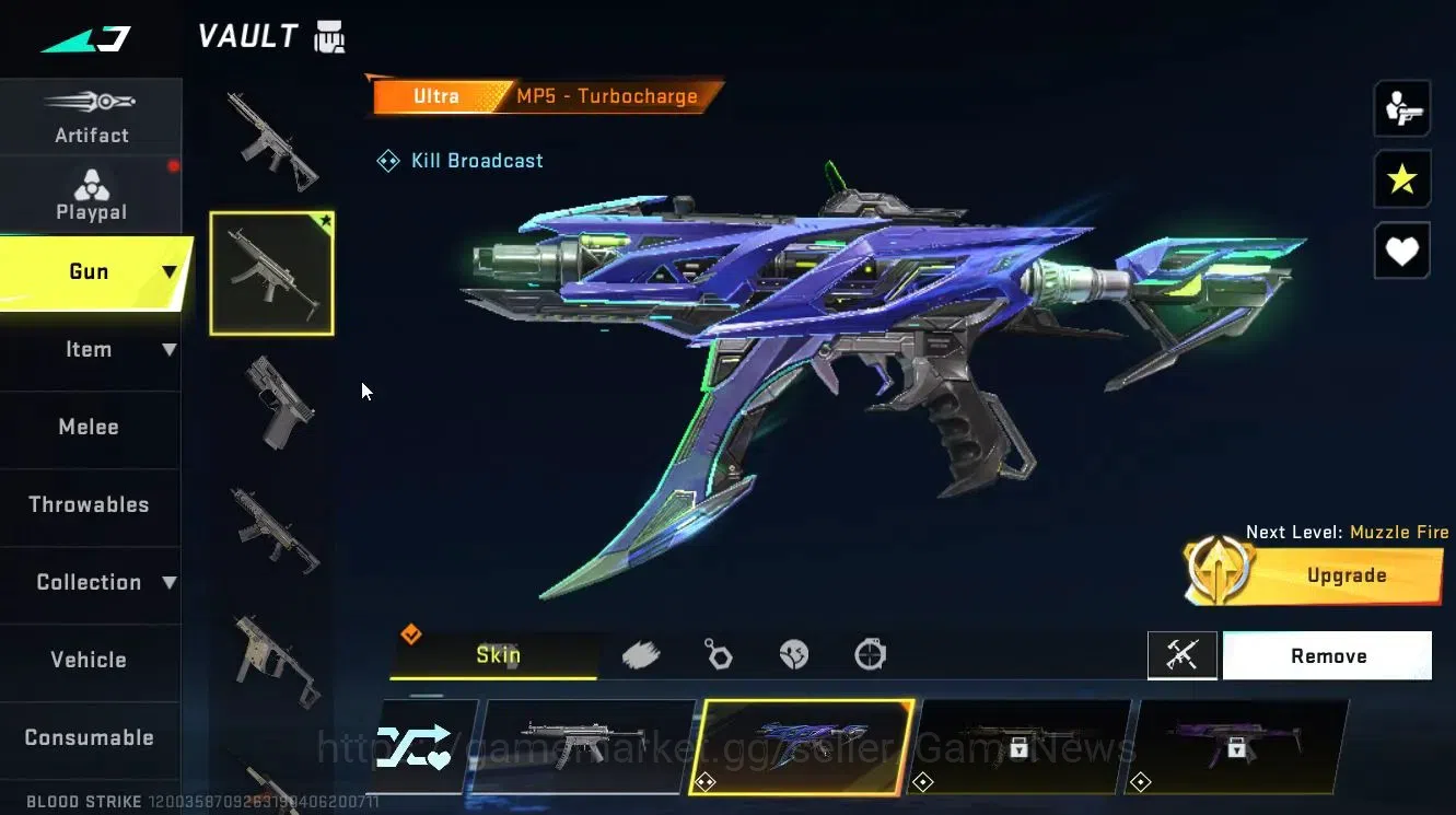 Blood Strike Accounts ASIA|ULTRA [MP5-Turbocharge,SKS-Elysium]|Legendary image 5