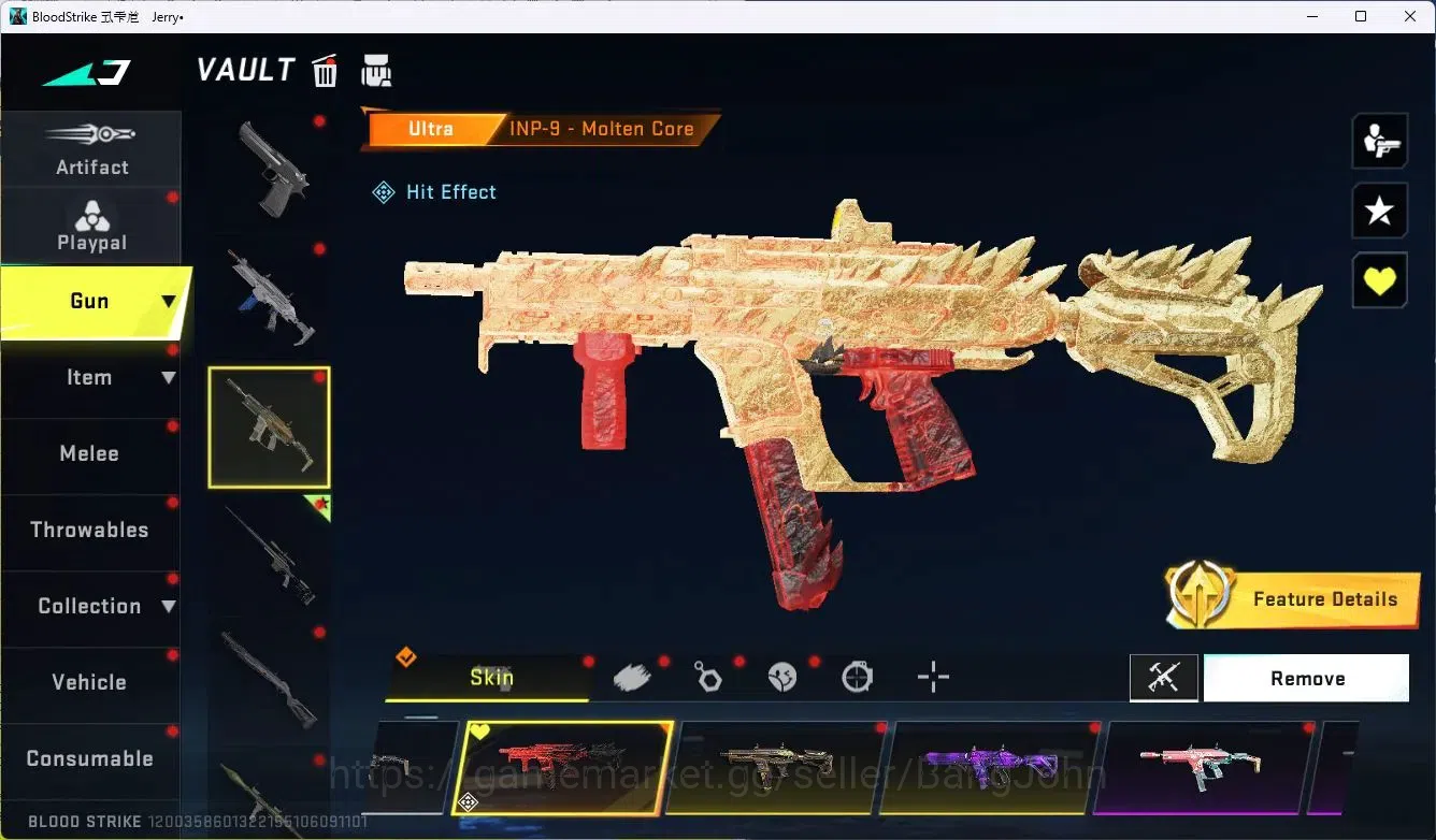 Blood Strike Accounts ASIA | 1 EVO | 1 Eternal Gun | 8 Collab Gun (2 AOT image 10
