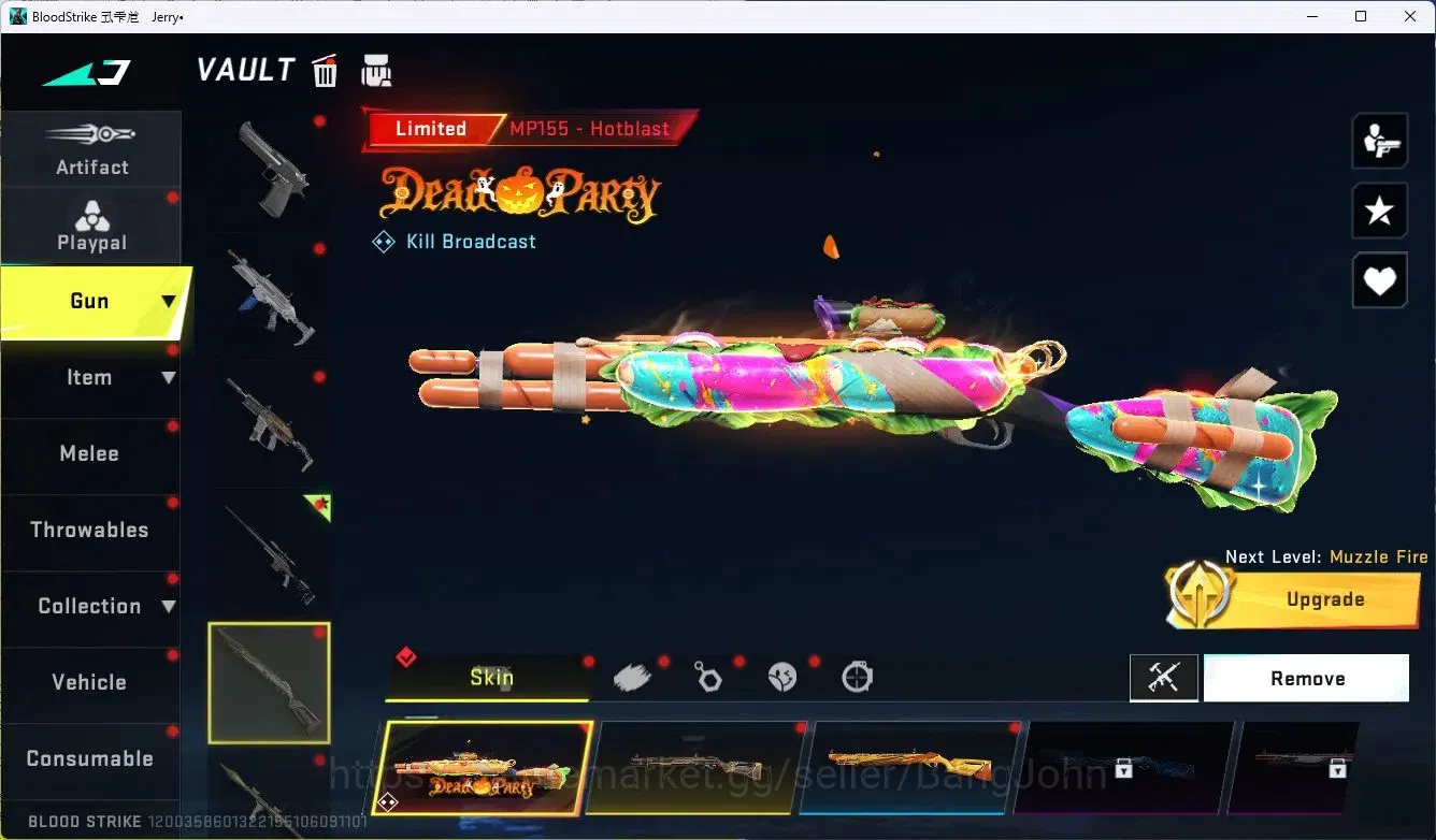 Blood Strike Accounts ASIA | 1 EVO | 1 Eternal Gun | 8 Collab Gun (2 AOT image 12