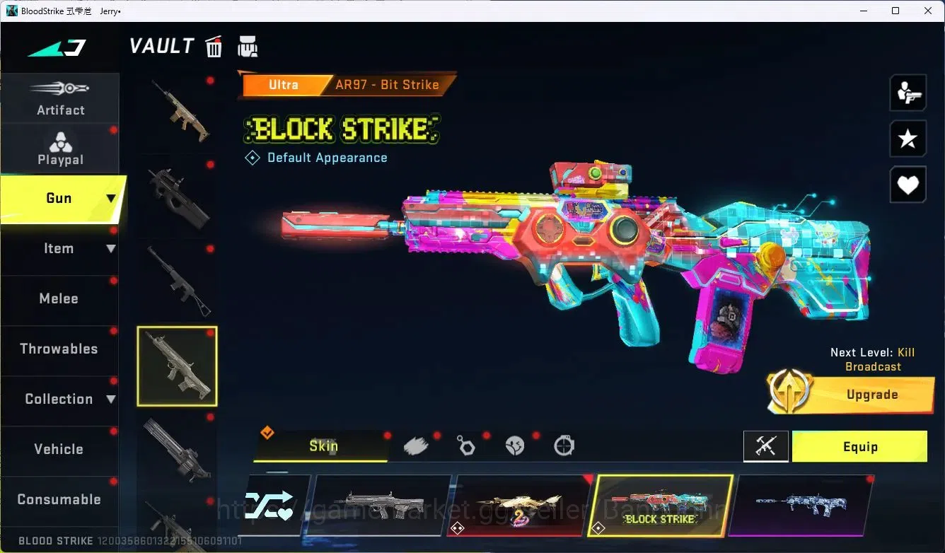 Blood Strike Accounts ASIA | 1 EVO | 1 Eternal Gun | 8 Collab Gun (2 AOT image 16