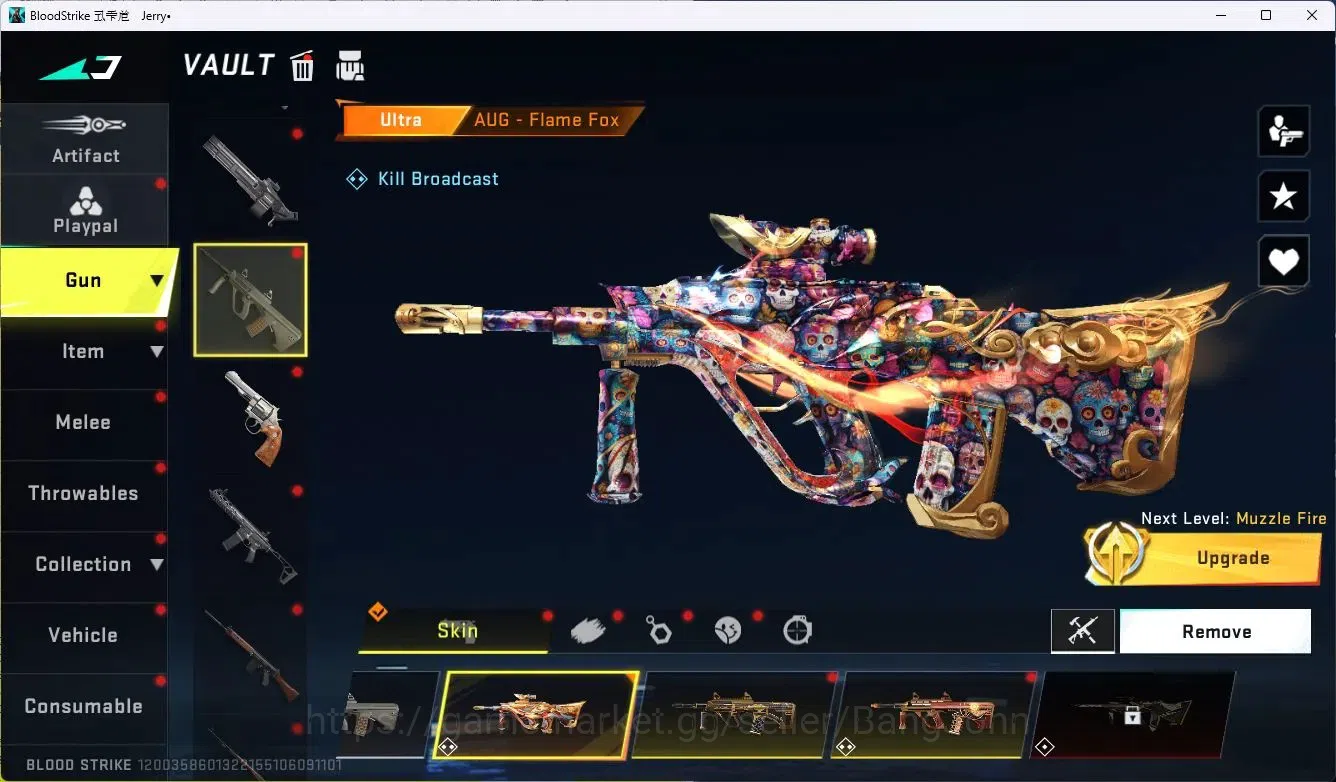 Blood Strike Accounts ASIA | 1 EVO | 1 Eternal Gun | 8 Collab Gun (2 AOT image 17