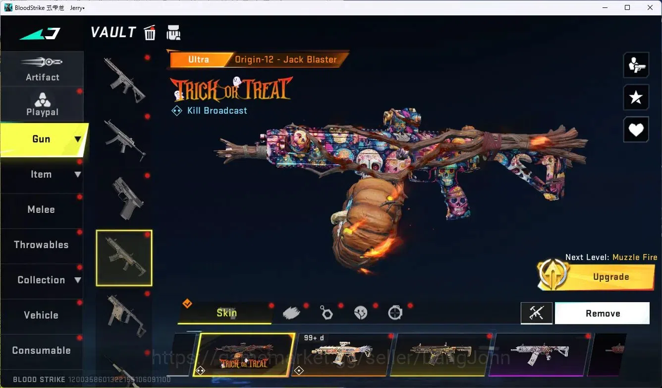 Blood Strike Accounts ASIA | 1 EVO | 1 Eternal Gun | 8 Collab Gun (2 AOT image 5