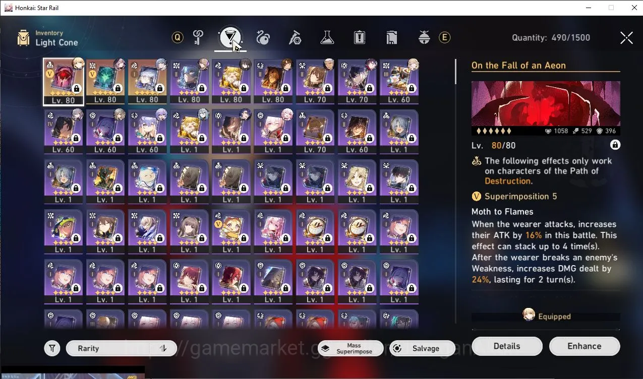 Honkai Star Rail Accounts End Game ASIA|TL66|5 Limited[Sunday+Sign,Ruan Mei,The Herta,Hysilens,Archer,Etc]|Amphoreus|Take 3