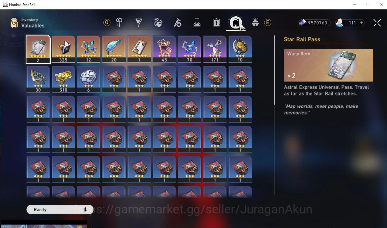 Honkai Star Rail Accounts End Game ASIA|TL66|5 Limited[Sunday+Sign,Ruan Mei,The Herta,Hysilens,Archer,Etc]|Amphoreus|Take 5