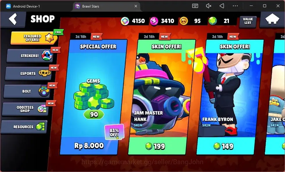 Brawl Stars Accounts Global | 1007 Thropy|16 Brawler|3 Max Hypercharge( image 4