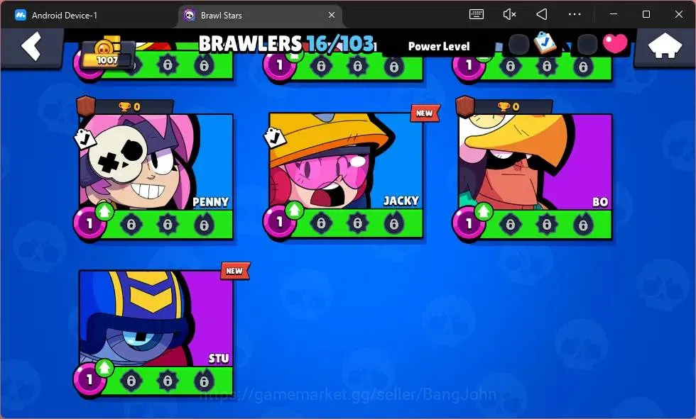 Brawl Stars Accounts Global | 1007 Thropy|16 Brawler|3 Max Hypercharge( image 7