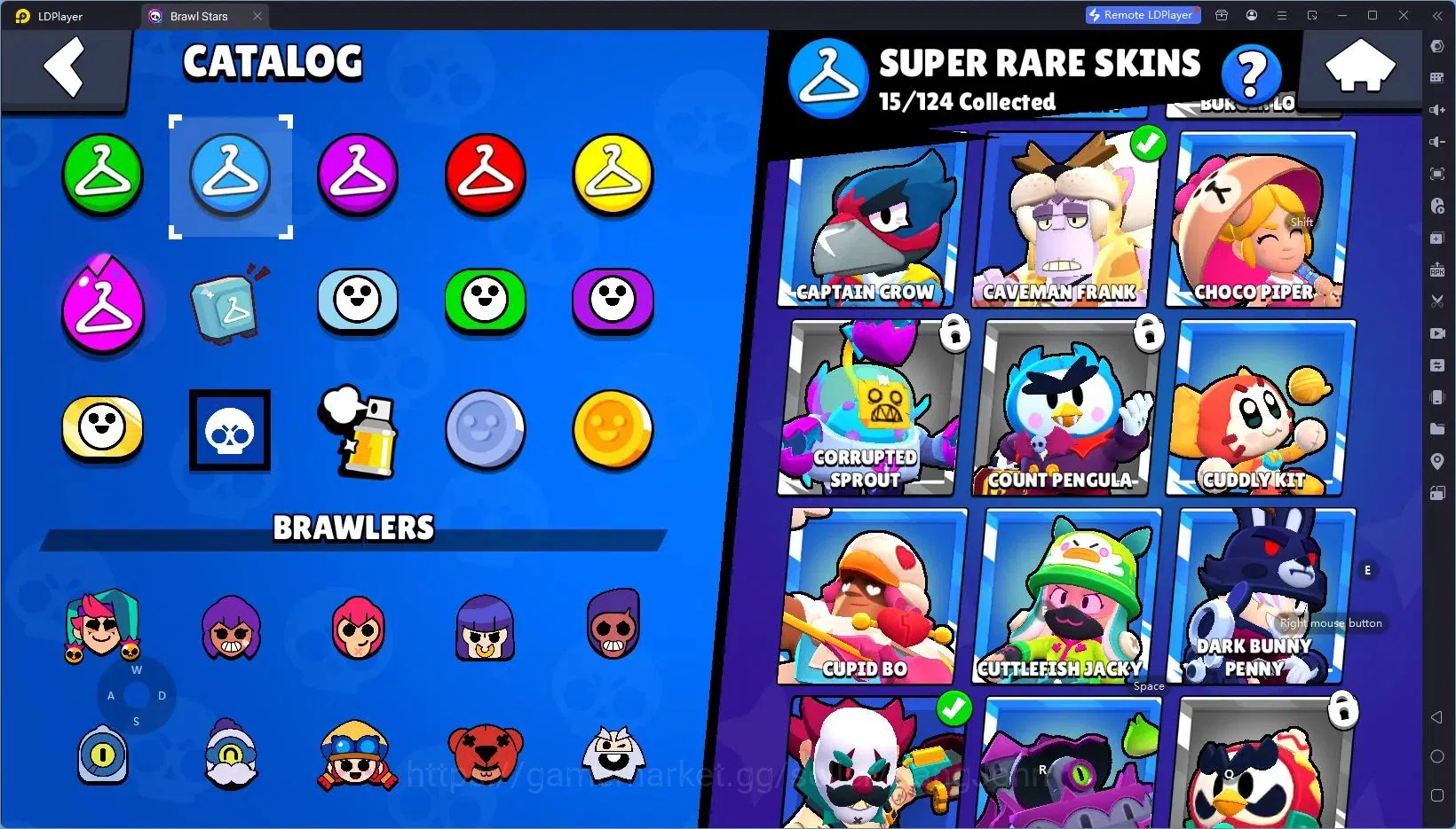 Brawl Stars Accounts Android|7422Thropy|65 Brawler|5Max Hypercharge(Col image 10