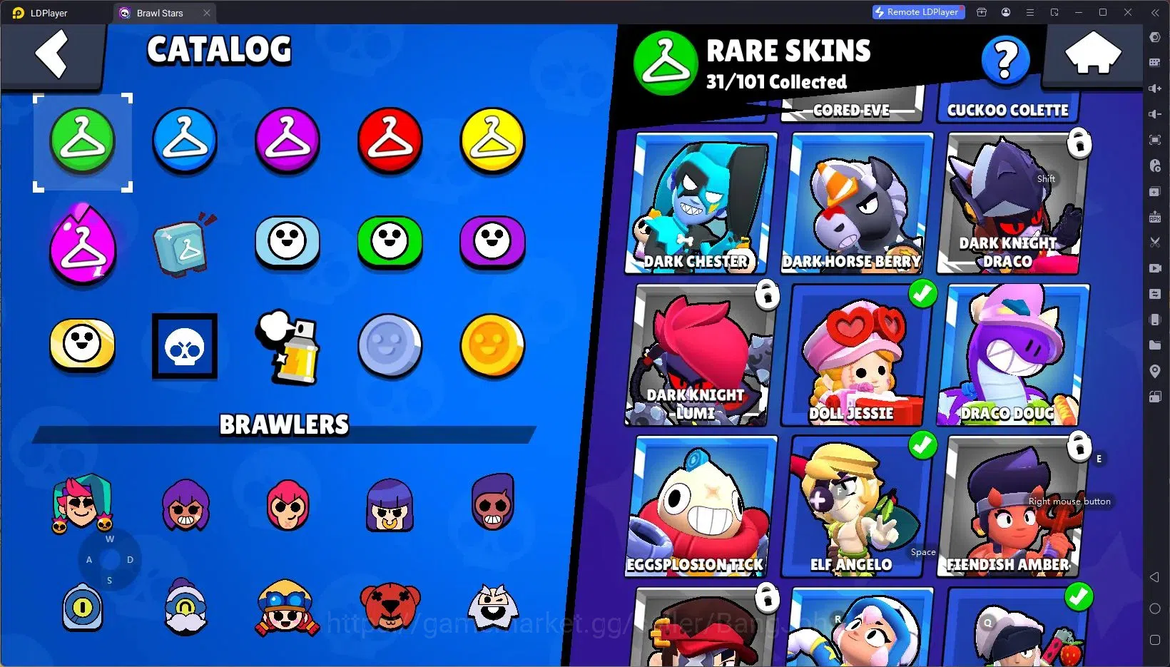 Brawl Stars Accounts Android|7422Thropy|65 Brawler|5Max Hypercharge(Col image 12