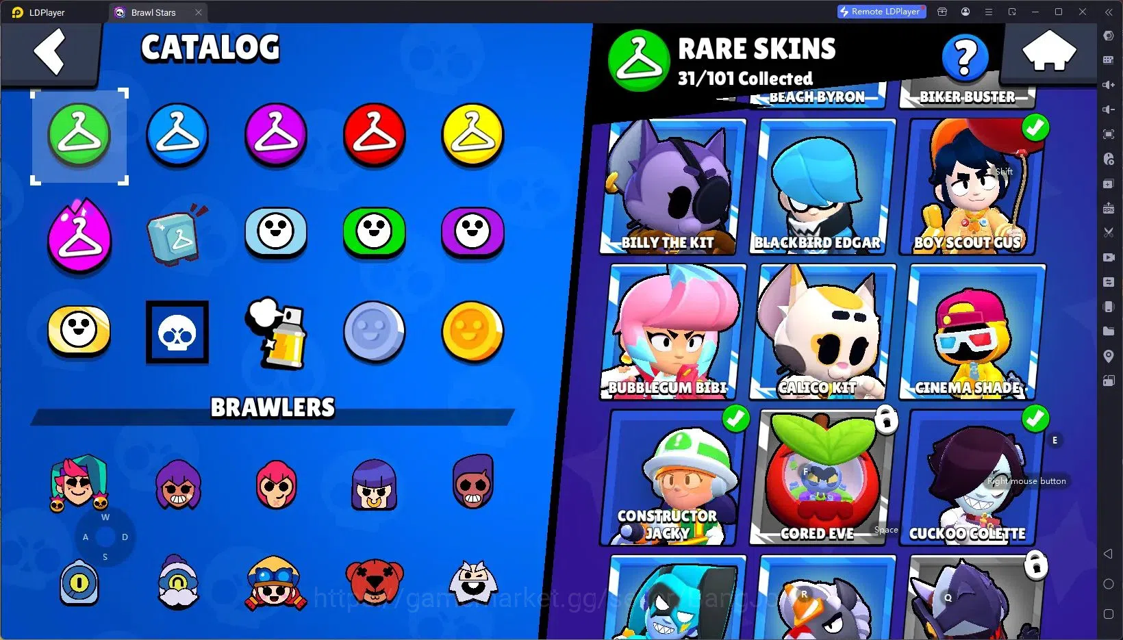 Brawl Stars Accounts Android|7422Thropy|65 Brawler|5Max Hypercharge(Col image 13