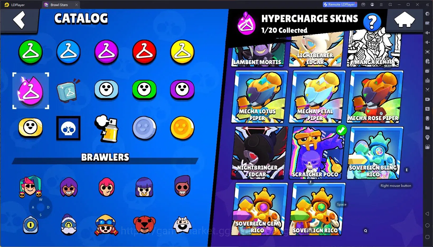 Brawl Stars Accounts Android|7422Thropy|65 Brawler|5Max Hypercharge(Col image 3