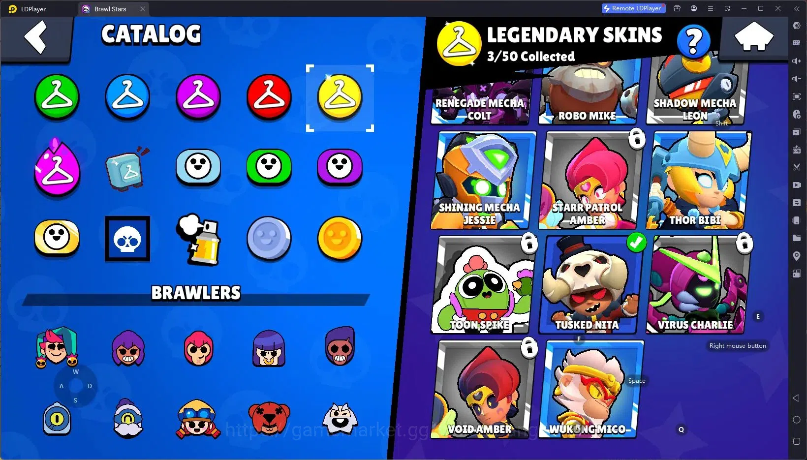 Brawl Stars Accounts Android|7422Thropy|65 Brawler|5Max Hypercharge(Col image 4